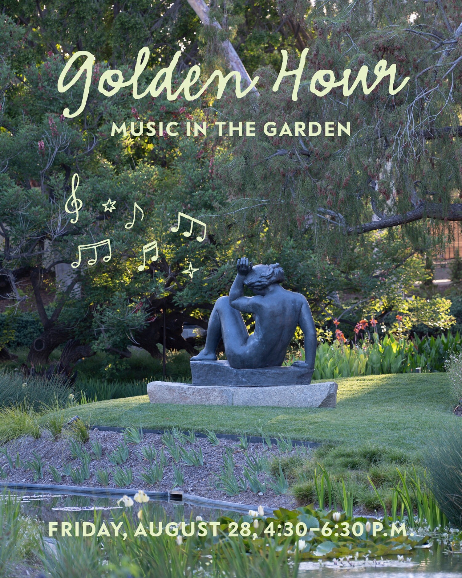 Event artwork for Golden Hour: Music in the Garden
