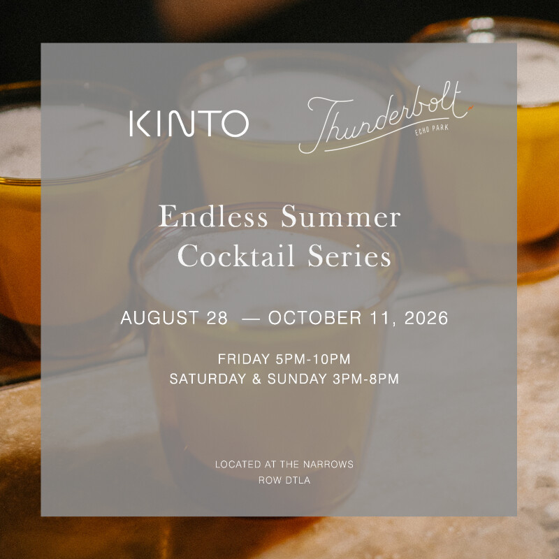 Event artwork for KINTO x Thunderbolt: Endless Summer Opening