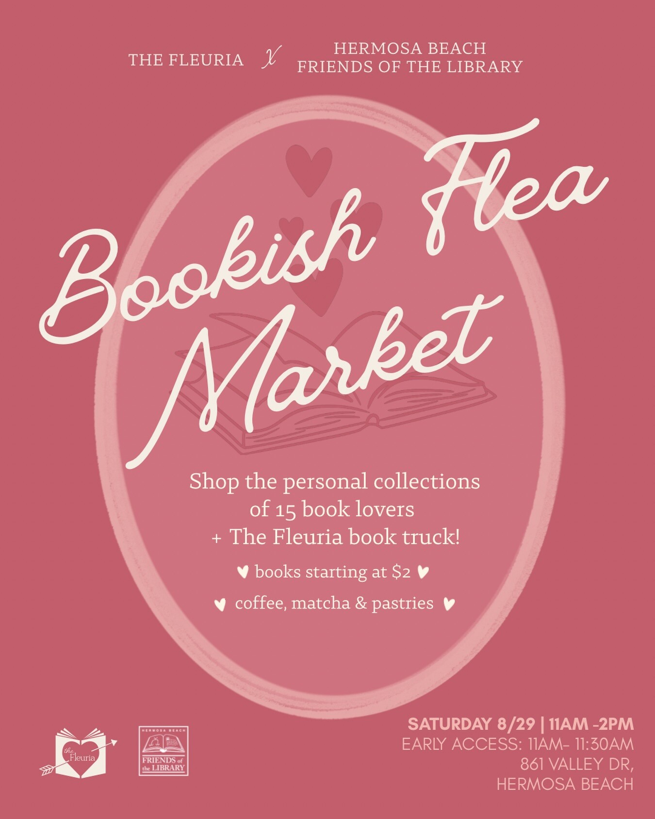 Event artwork for Bookish Flea Market