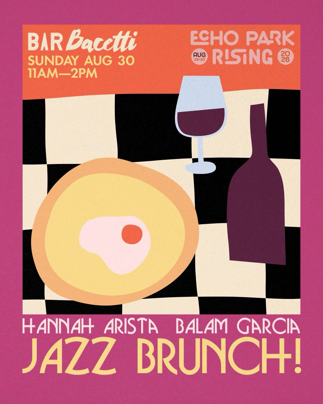 Event artwork for Bar Bacetti Jazz Brunch