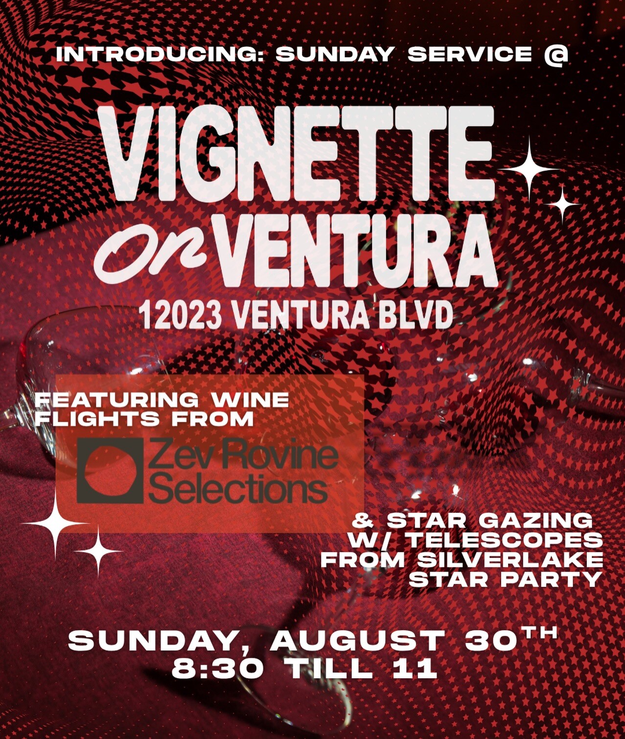 Event artwork for Sunday Service at Vignette