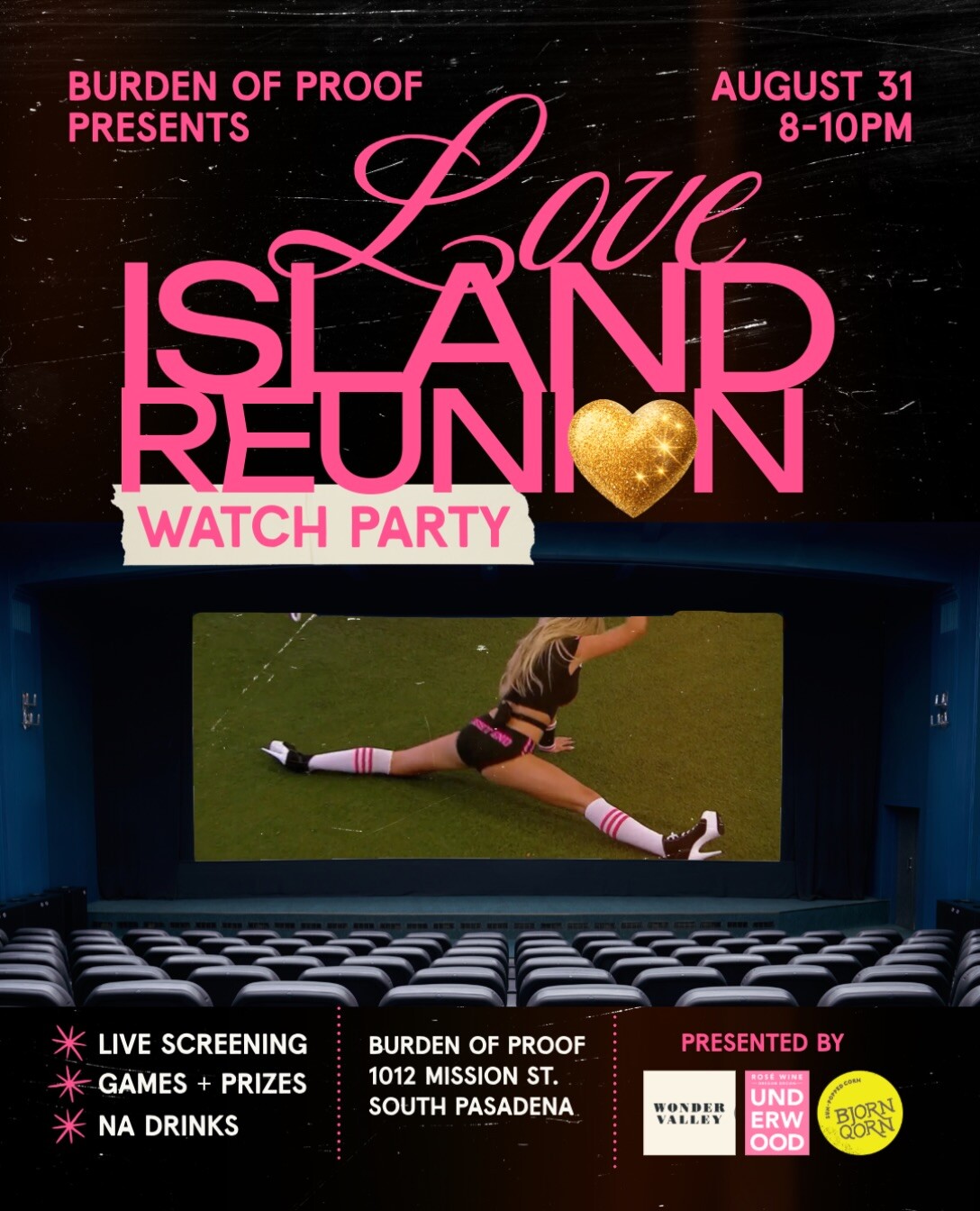 Event artwork for Love Island Reunion Screening