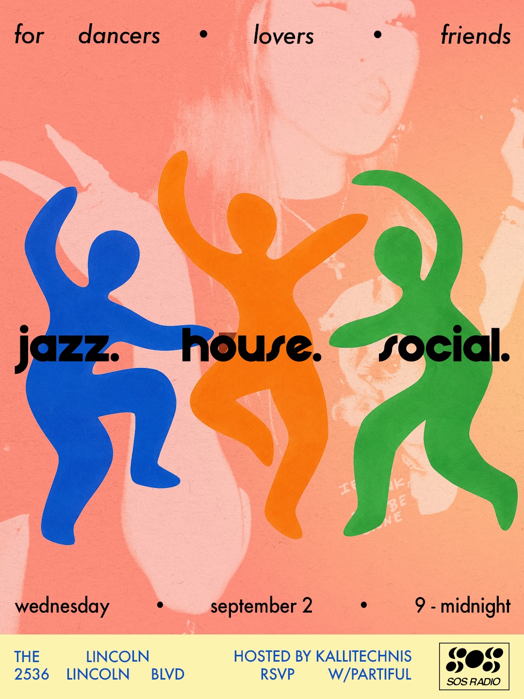 Jazz House Social at The Lincoln event flyer