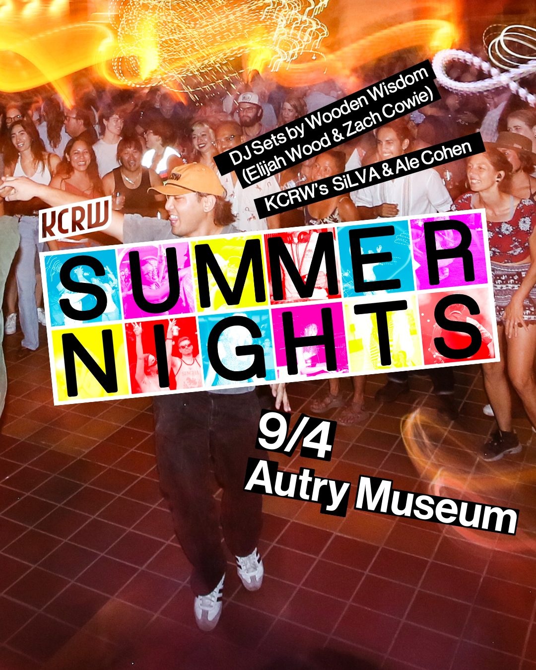 KCRW Summer Nights at the Autry flyer for September 4
