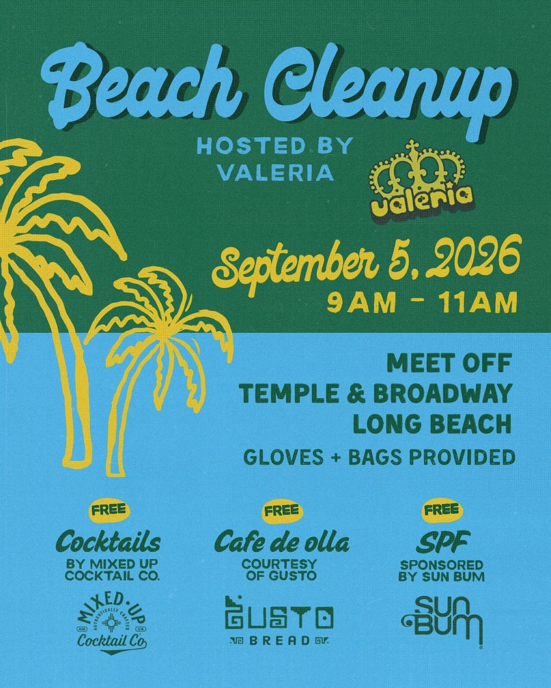 Beach Cleanup flyer