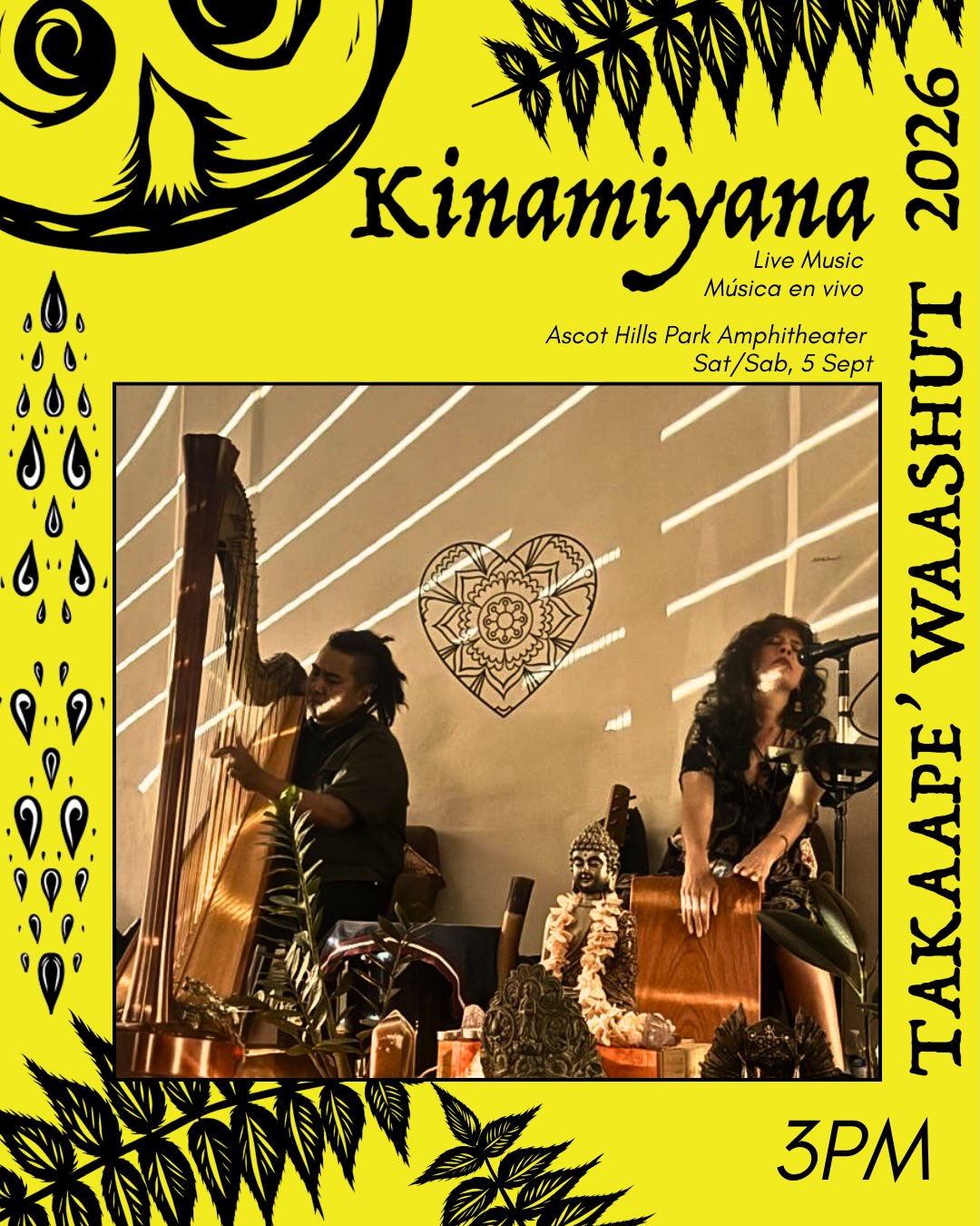 Kinamiyana at Black Walnut Day event flyer