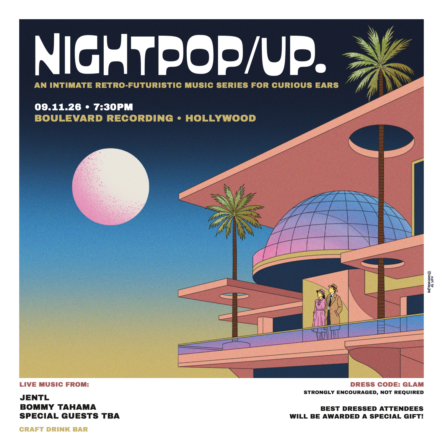 NIGHTPOP/UP. flyer