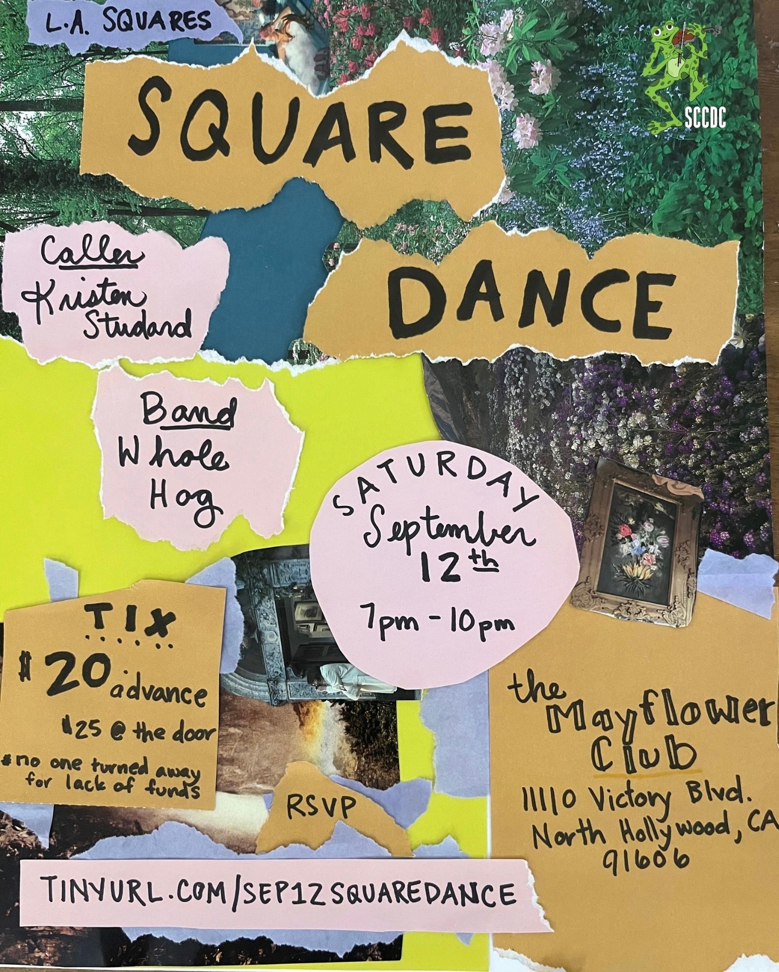 September Square Dance flyer