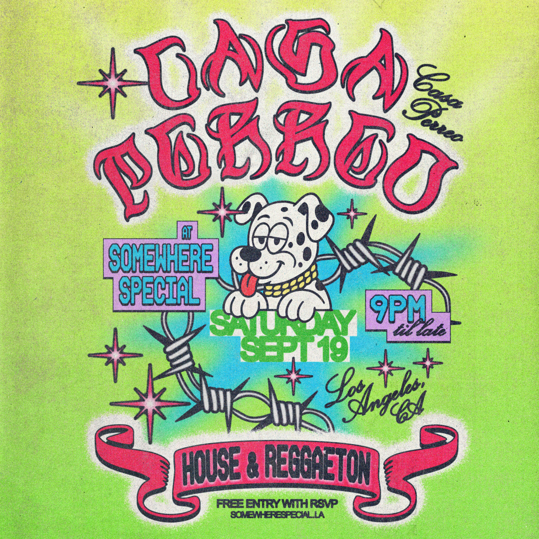 CASA PERREO flyer