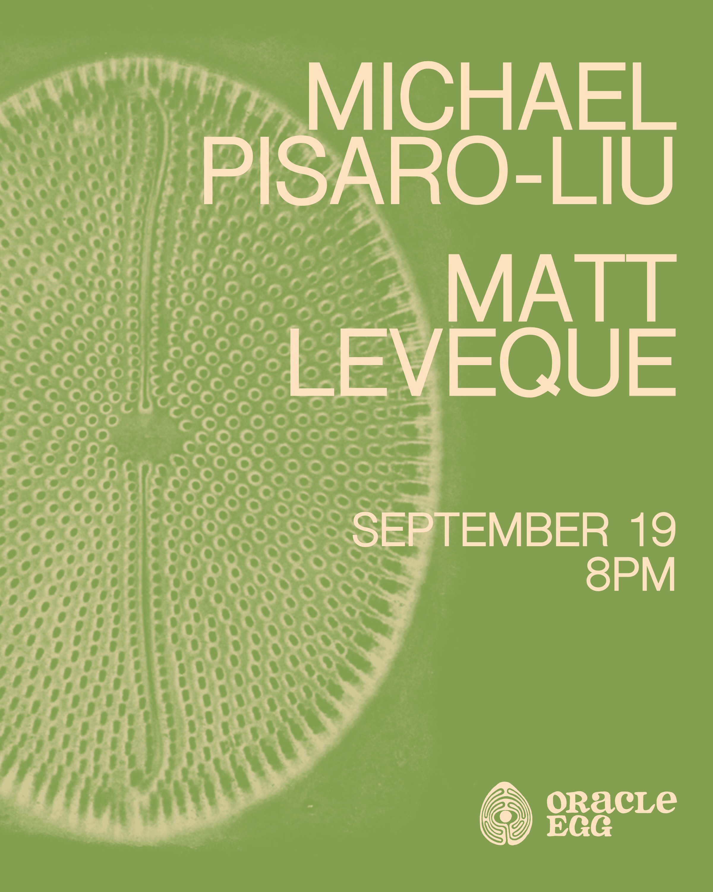 Matt LeVeque & Michael Pisaro-Liu event flyer
