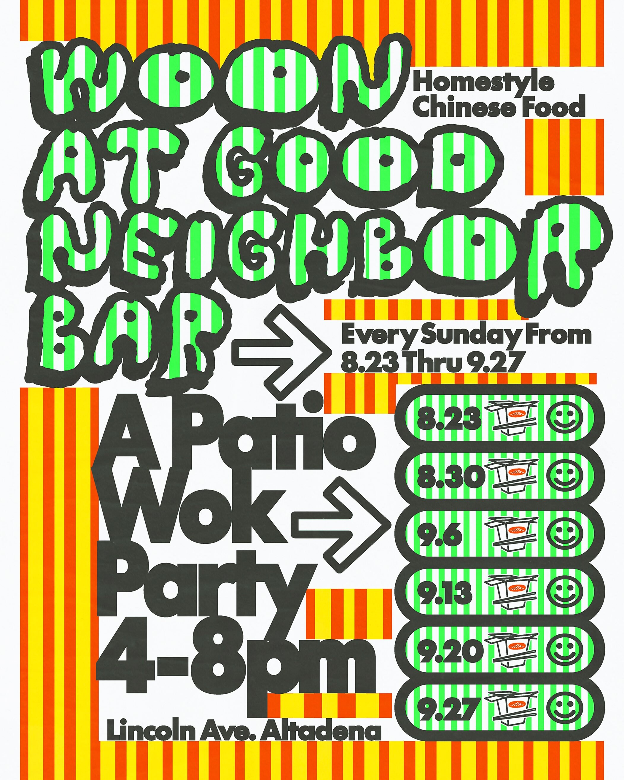 Event artwork for Woon at Good Neighbor Bar