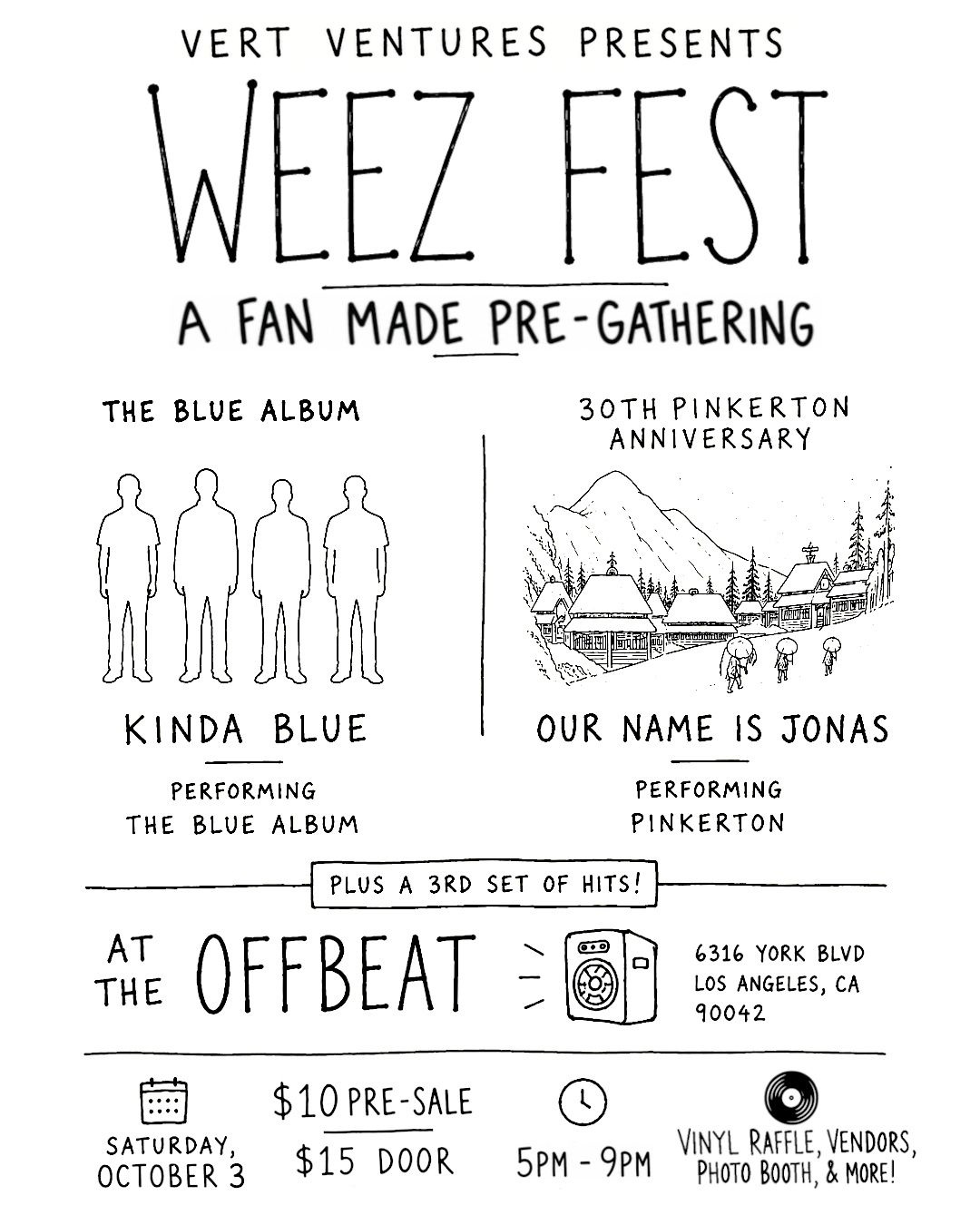 Weez Fest flyer