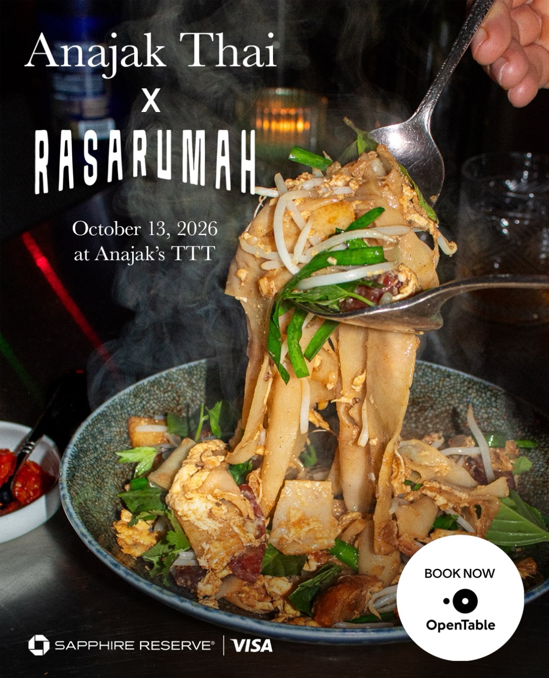Rasarumah x Anajak event flyer