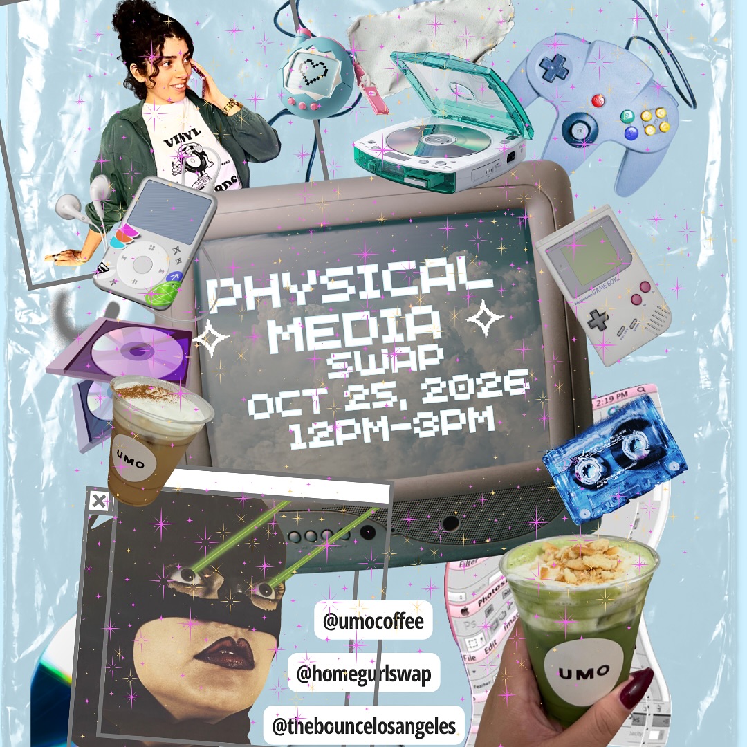 Physical Media Swap event flyer