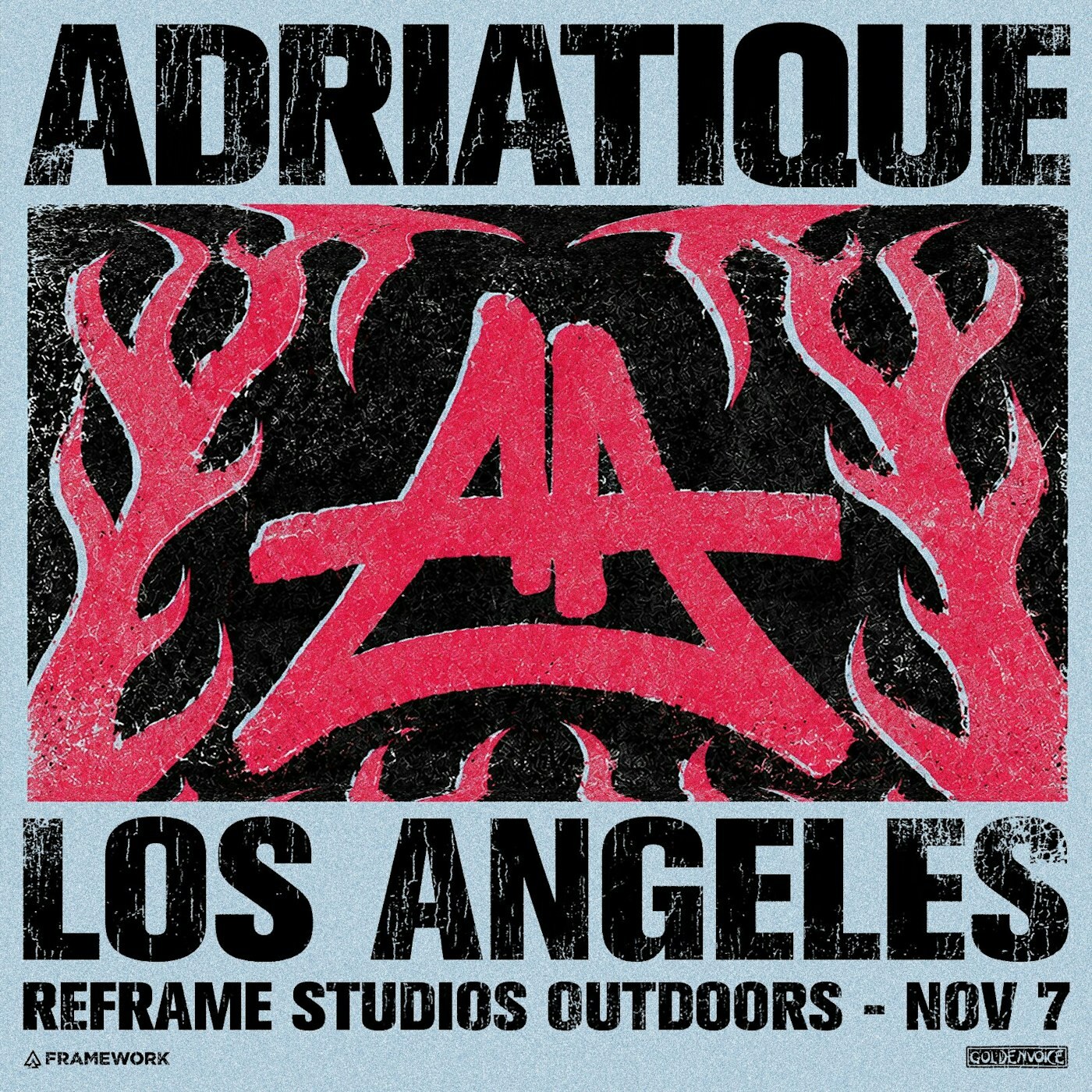 Adriatique at Reframe Studios Outdoors, 4594 Electronics Place in Atwater Village, Saturday November 7.