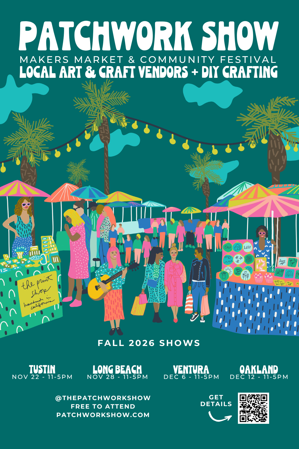 Patchwork Show Long Beach flyer