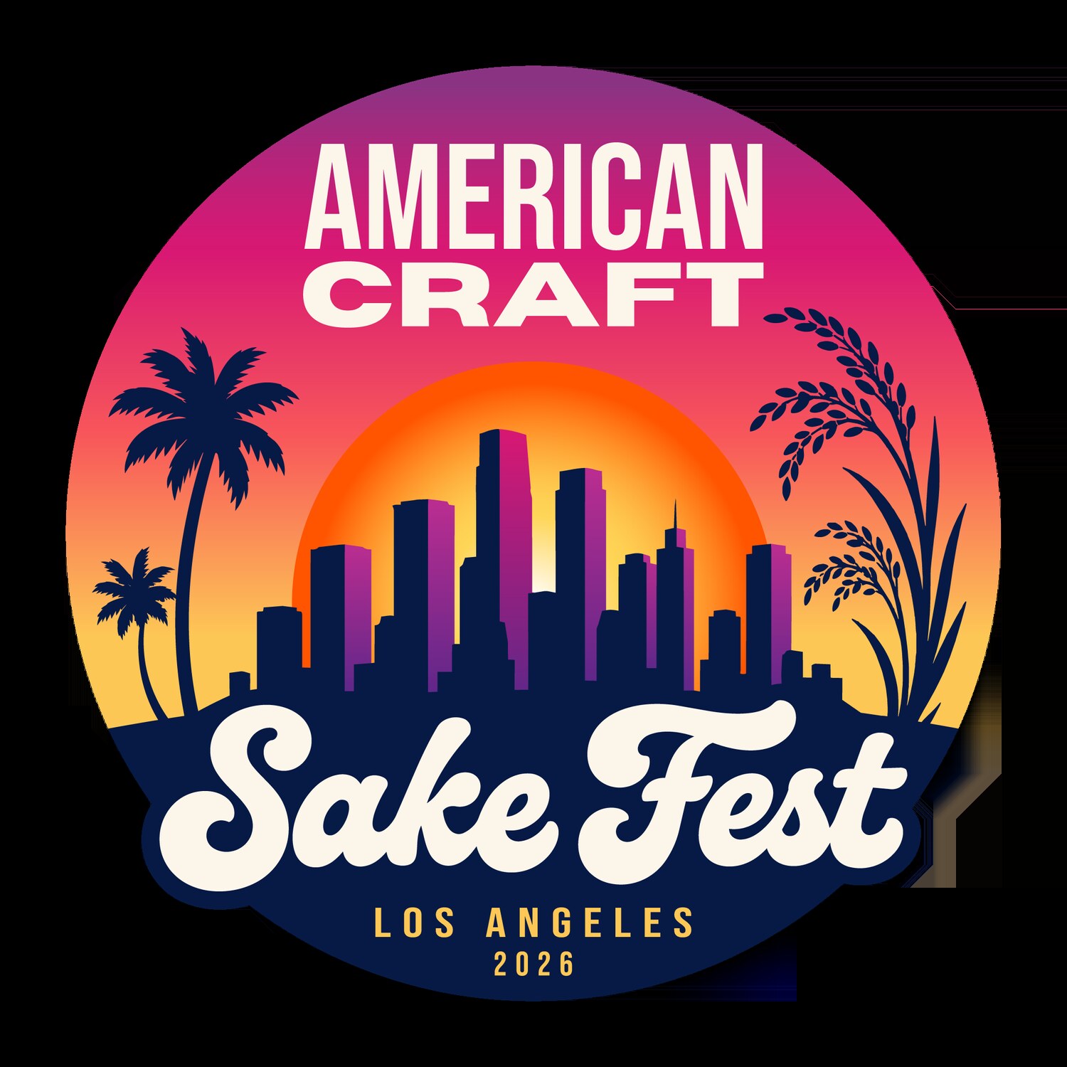 American Craft Sake Fest 2026 logo