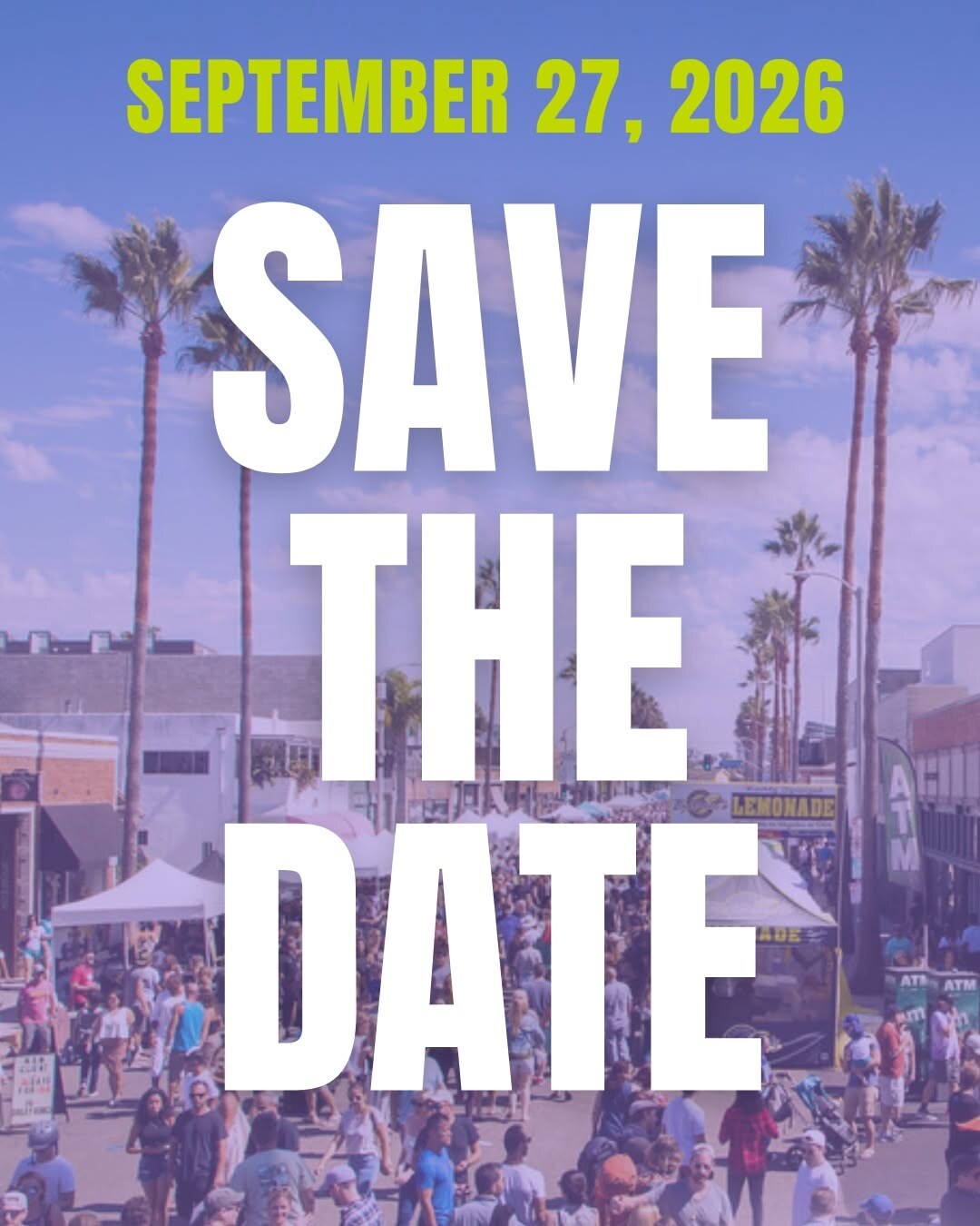 Abbot Kinney Festival 2026 flyer