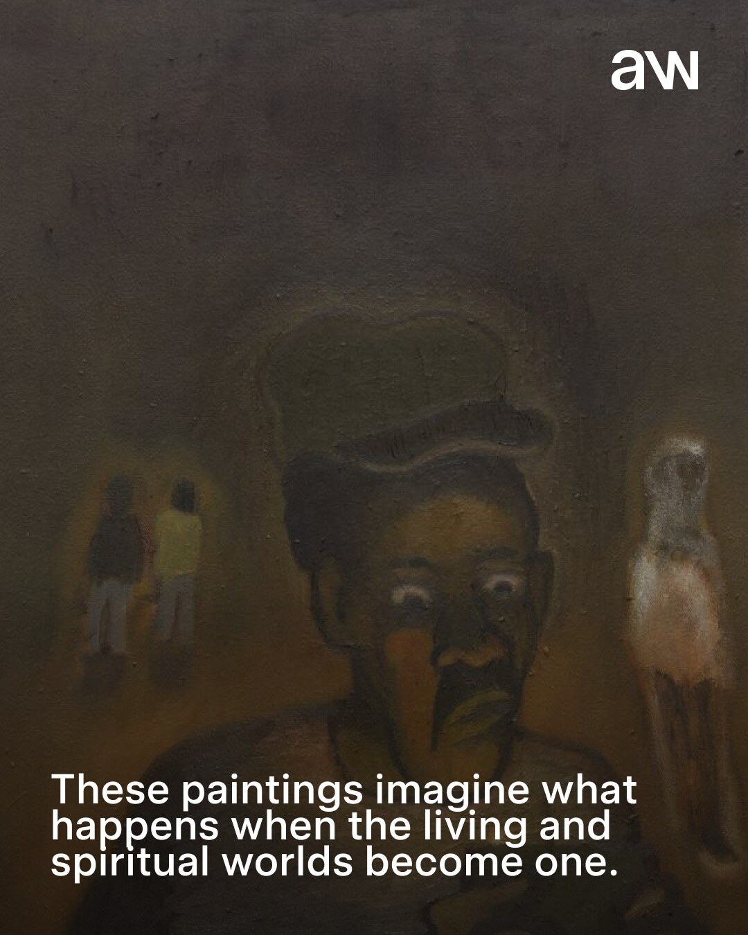 Lenworth McIntosh painting from Come When Mi Call Yu at OCHI
