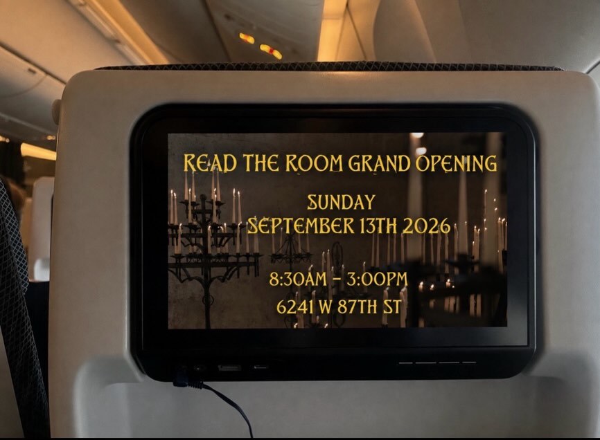Read the Room Coffee grand opening announcement for September 13