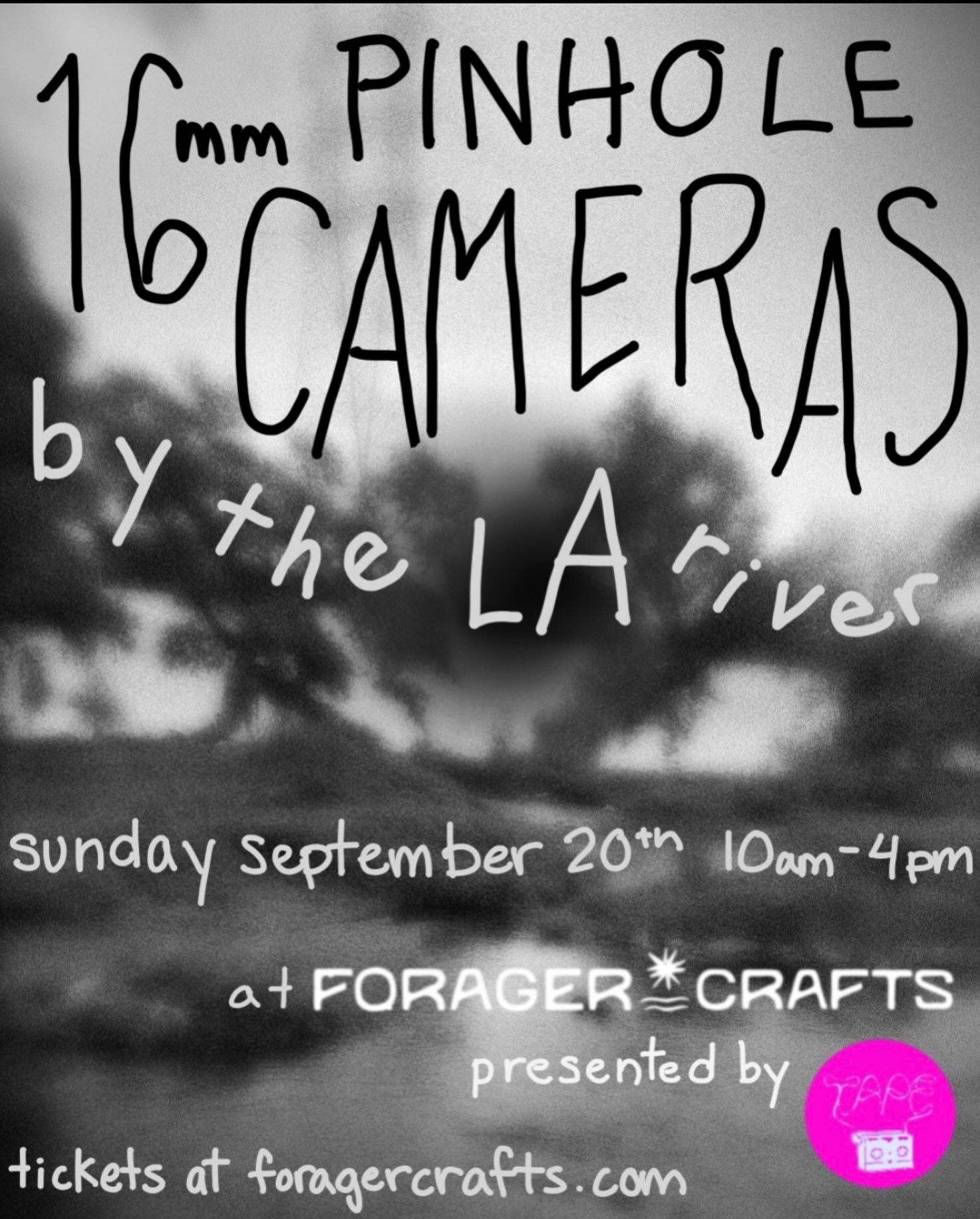 16mm Pinhole Cameras workshop flyer