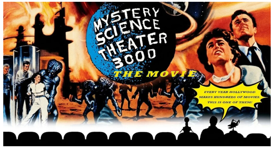 Mystery Science Theater 3000 event art for September 12 at the Alex Theatre