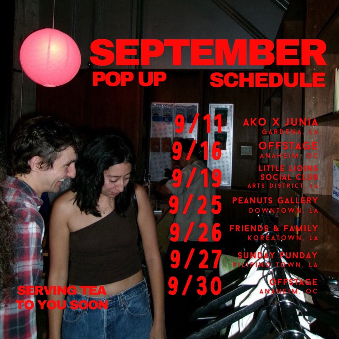 AKO by Lee September schedule including Sunday Funday on September 27