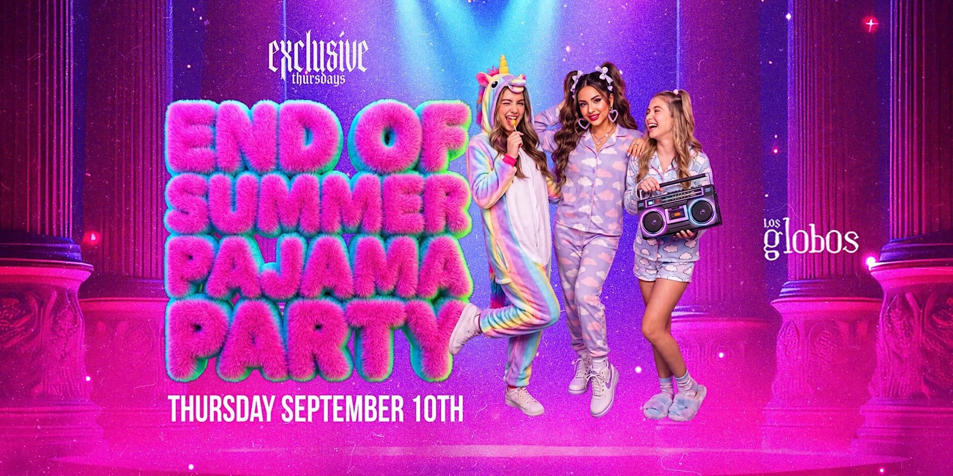Exclusive Thursdays End of Summer Pajama Party reel cover