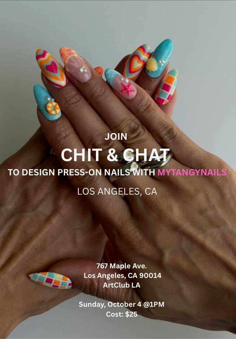 POP UP: Chit & Chat x Karen Tang official event flyer
