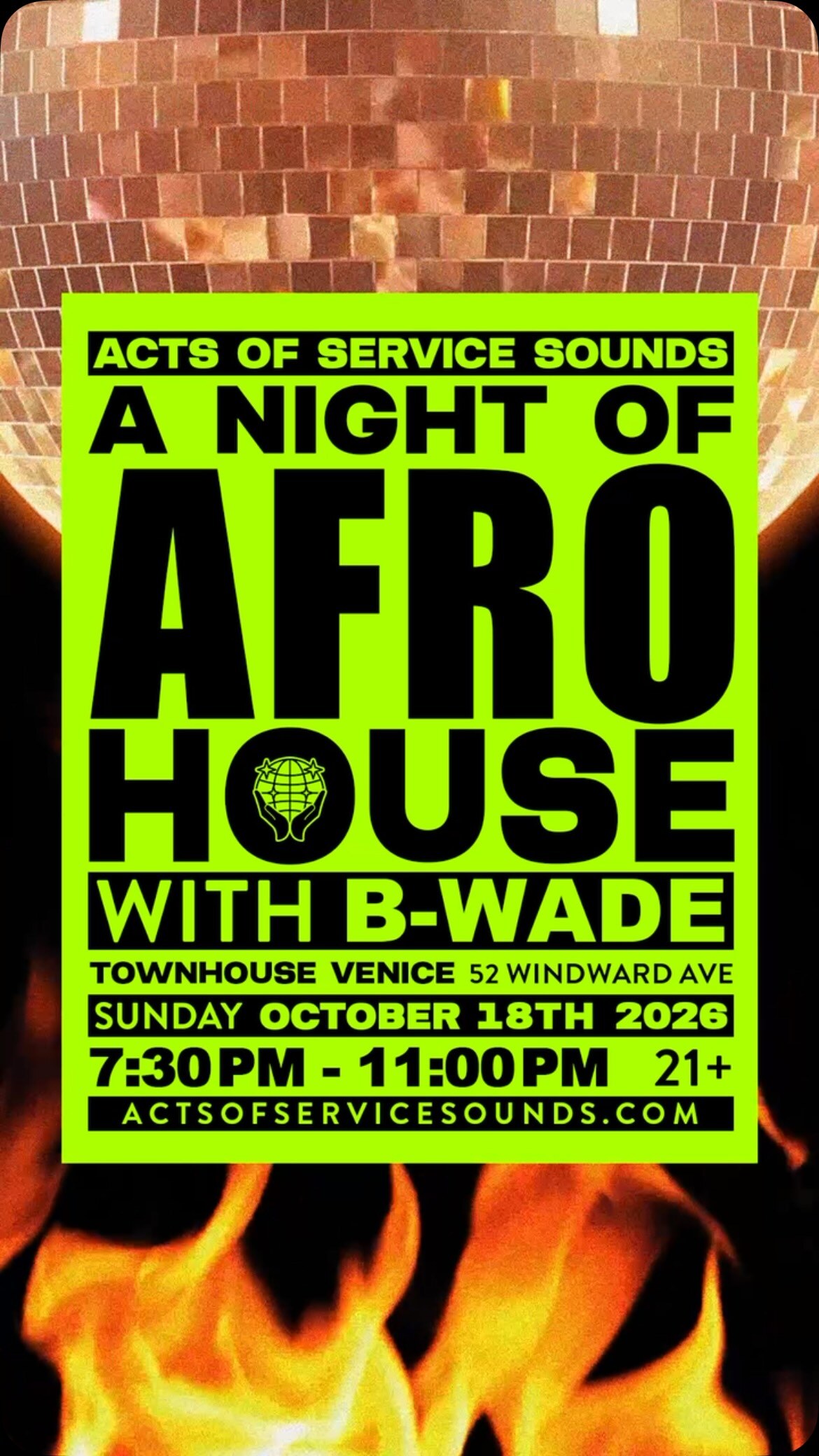 A Night of Soulful House with B-Wade flyer