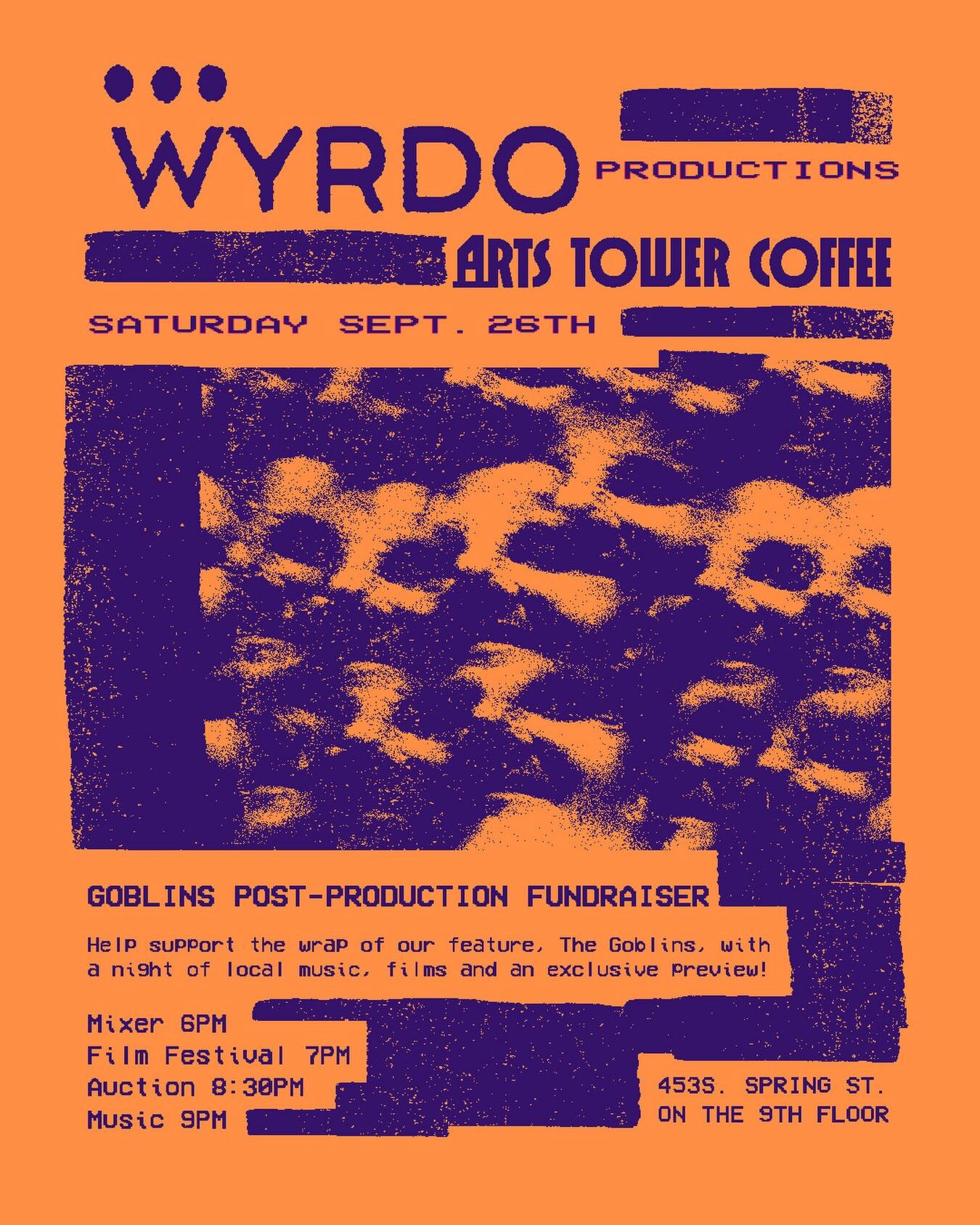 The Goblins Post Production Fundraiser flyer