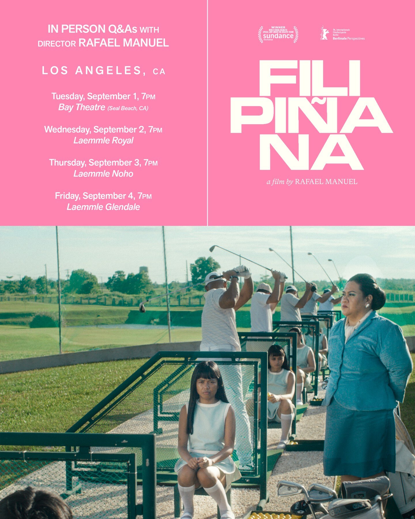 Filipiñana Los Angeles director Q&A screening schedule