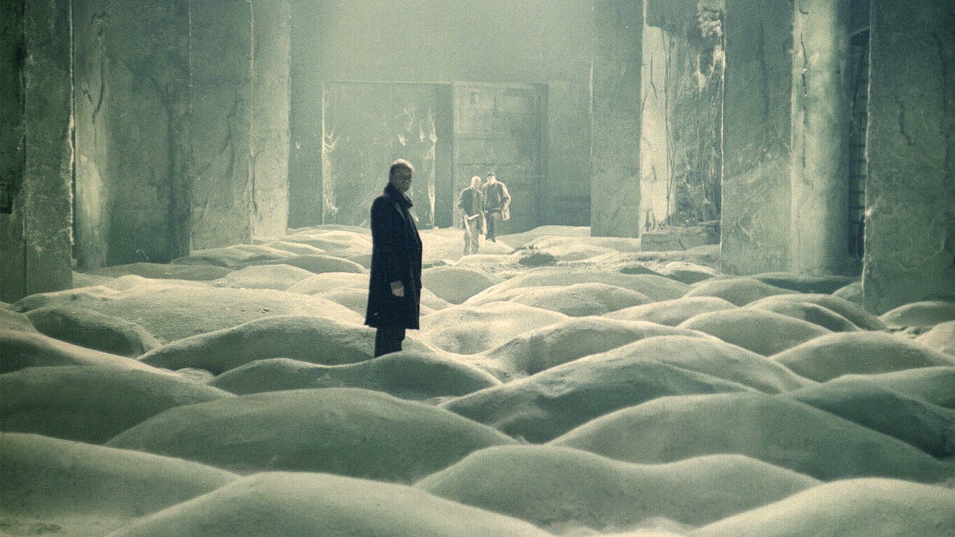 Film still promoting the October 7 screening of Stalker at the Academy Museum.