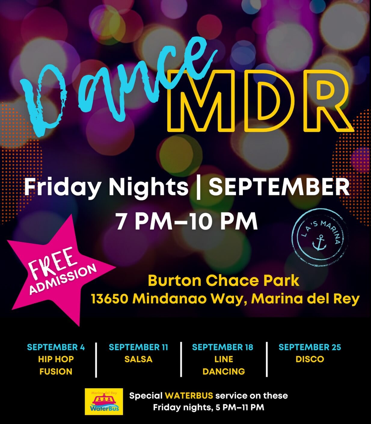 Dance MDR 2026 series flyer