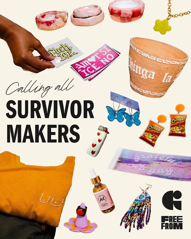 Calling all survivor makers announcement from Gifted by FreeFrom