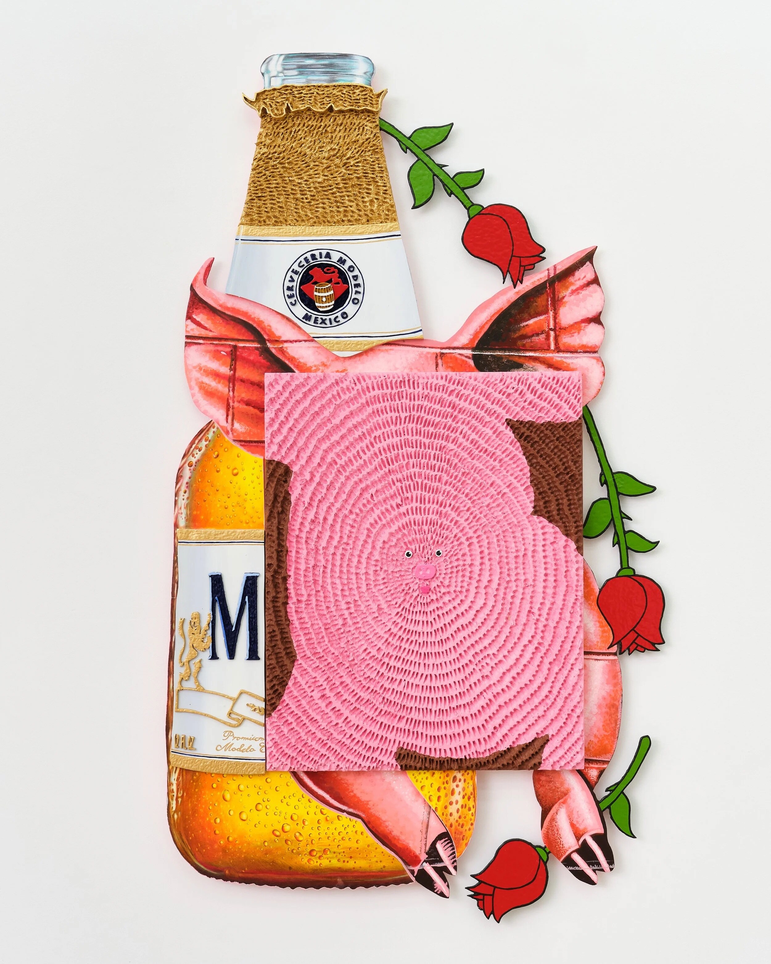 Mike Chattem artwork from the LA Tactile Lab artist talk carousel