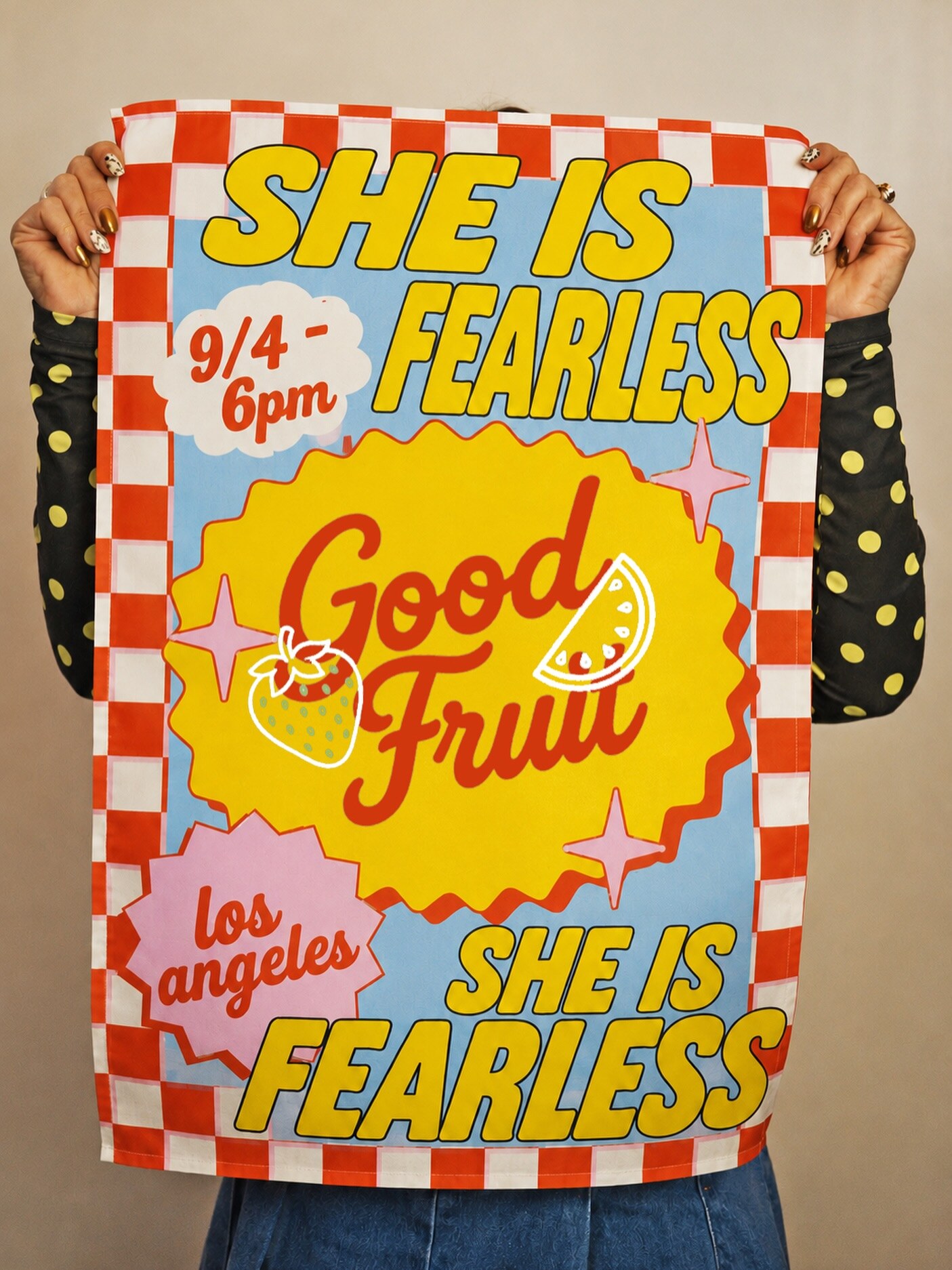 She Is Fearless Los Angeles event flyer