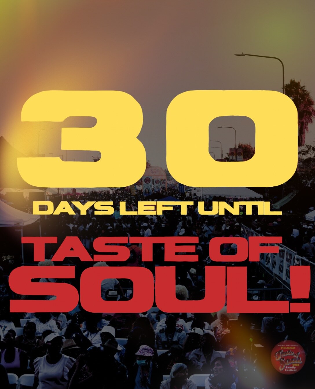 Taste of Soul Los Angeles 2026 flyer