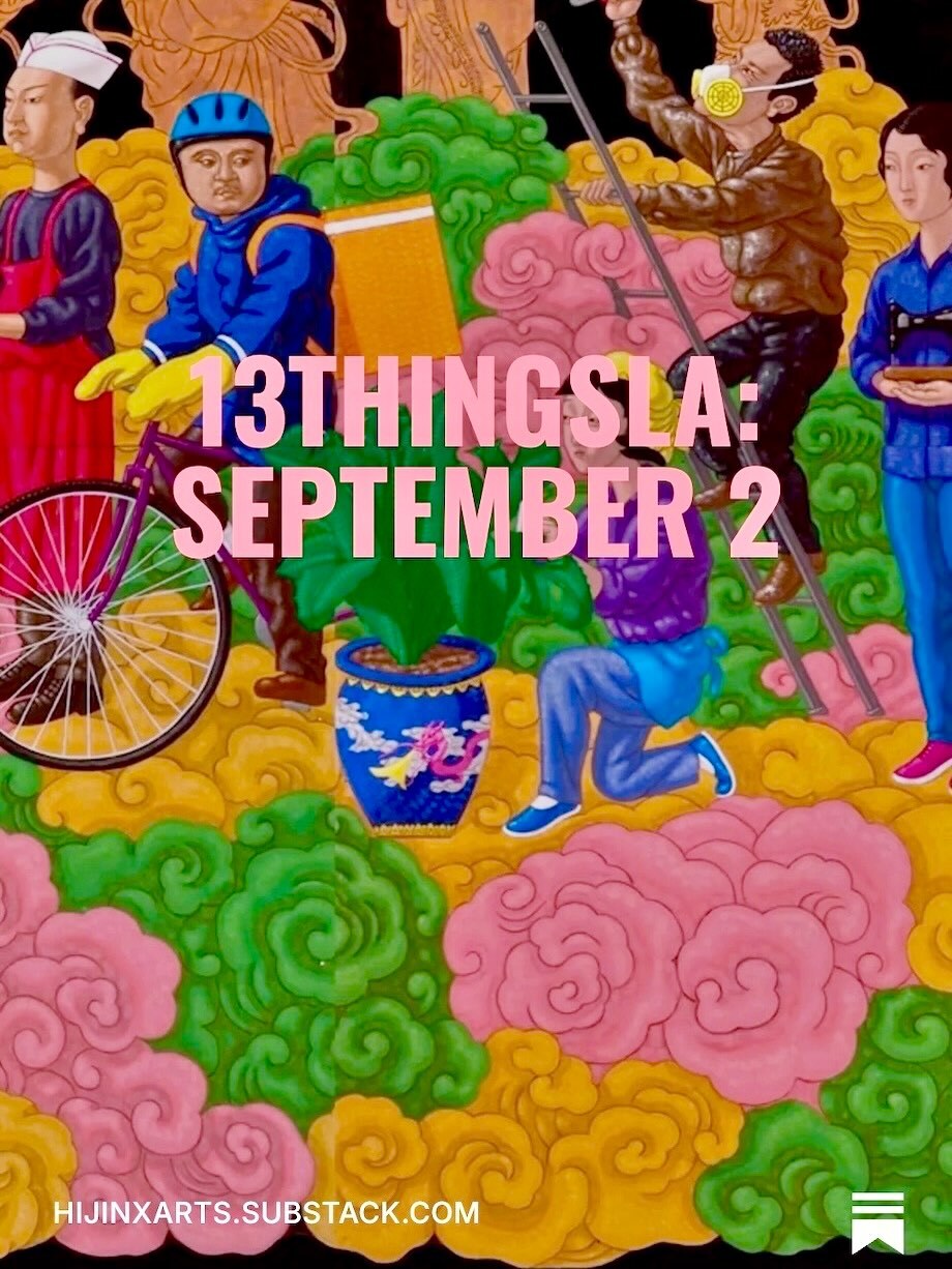 13ThingsLA September 2 art calendar cover featuring artwork from Mythical Creatures at USC Pacific Asia Museum