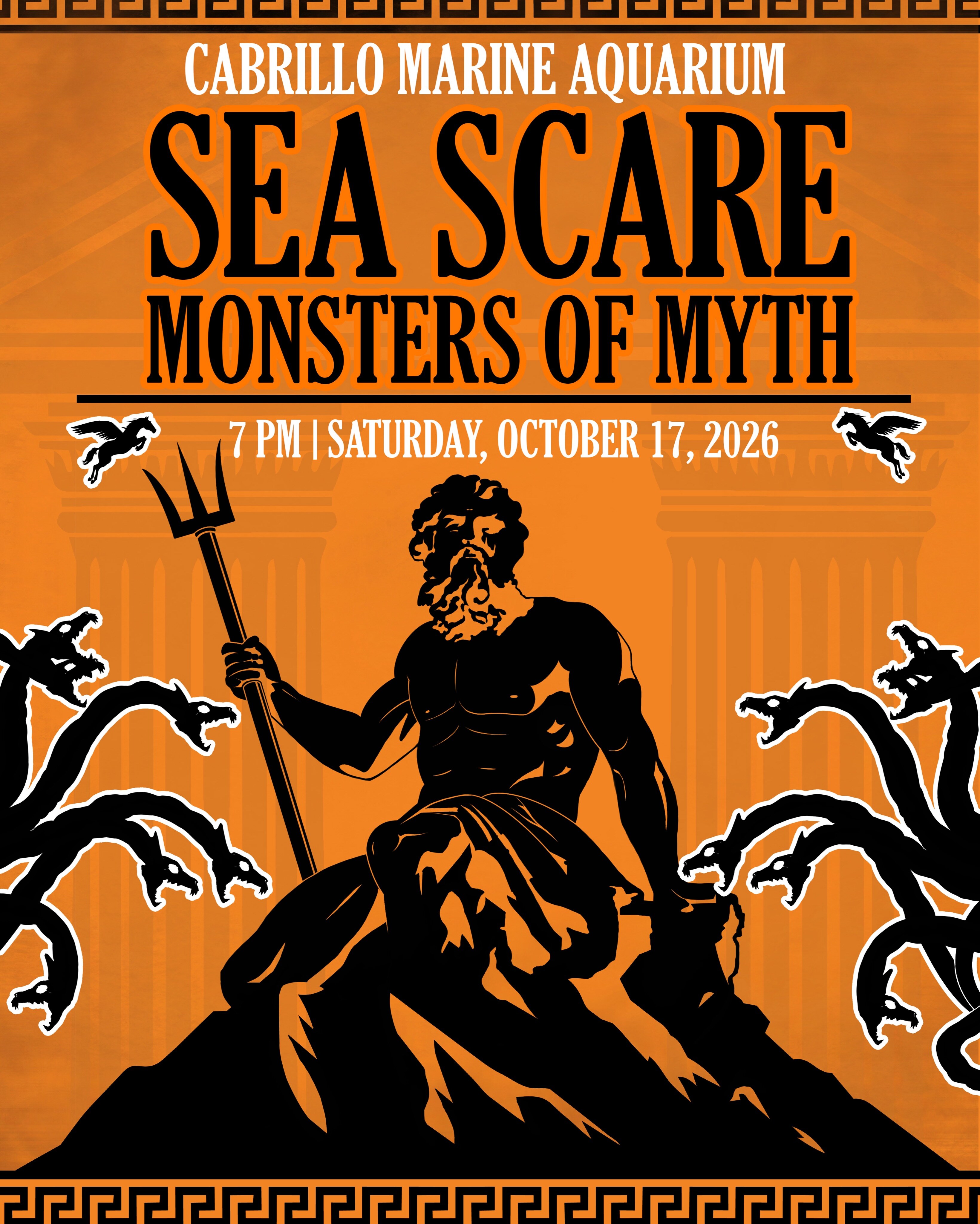 Sea Scare Monsters of Myth flyer