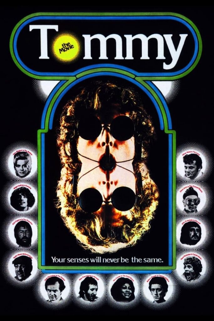 Restored theatrical poster for Ken Russell's Tommy at Vidiots