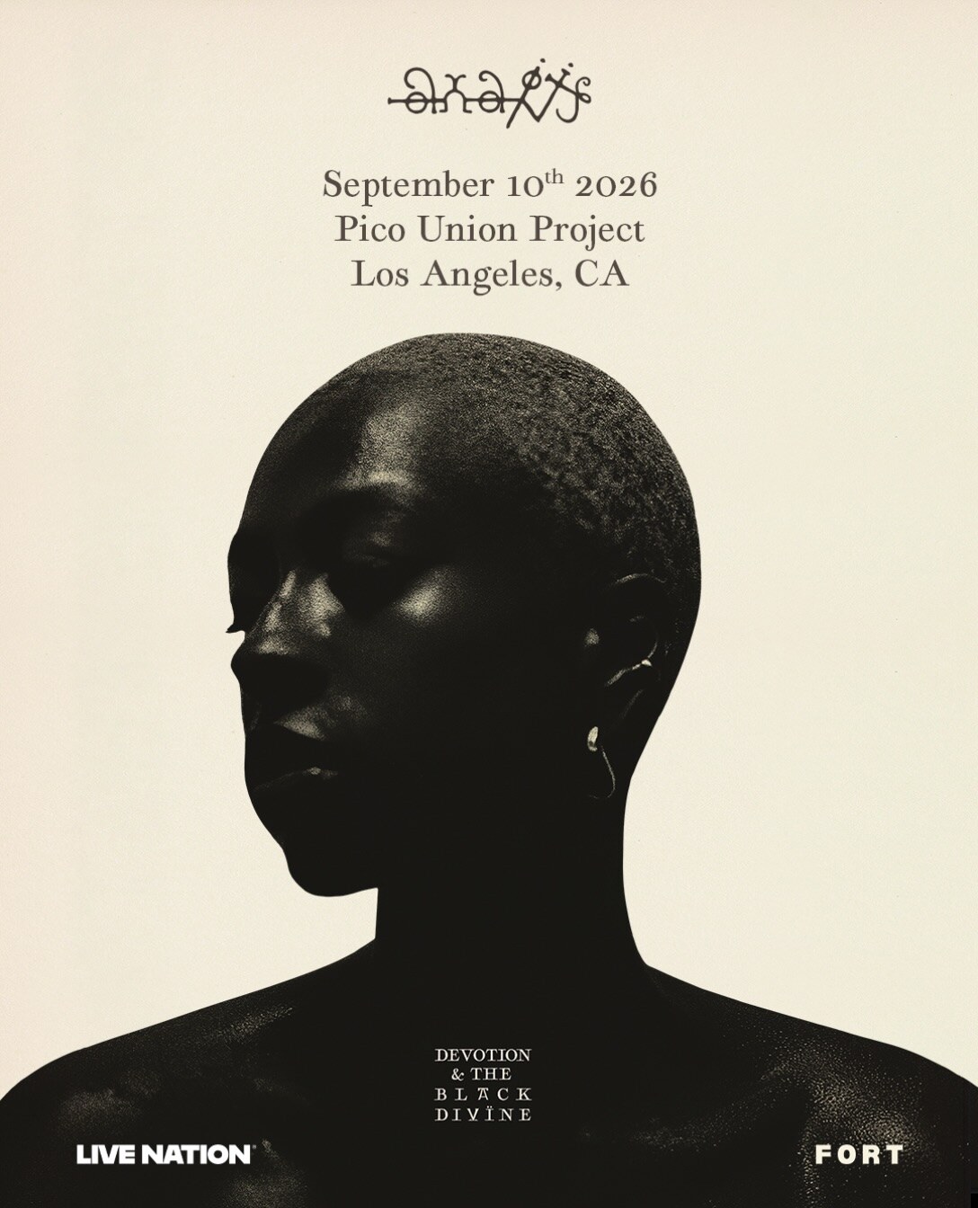 anaiis Devotion and The Black Divine tour giveaway flyer