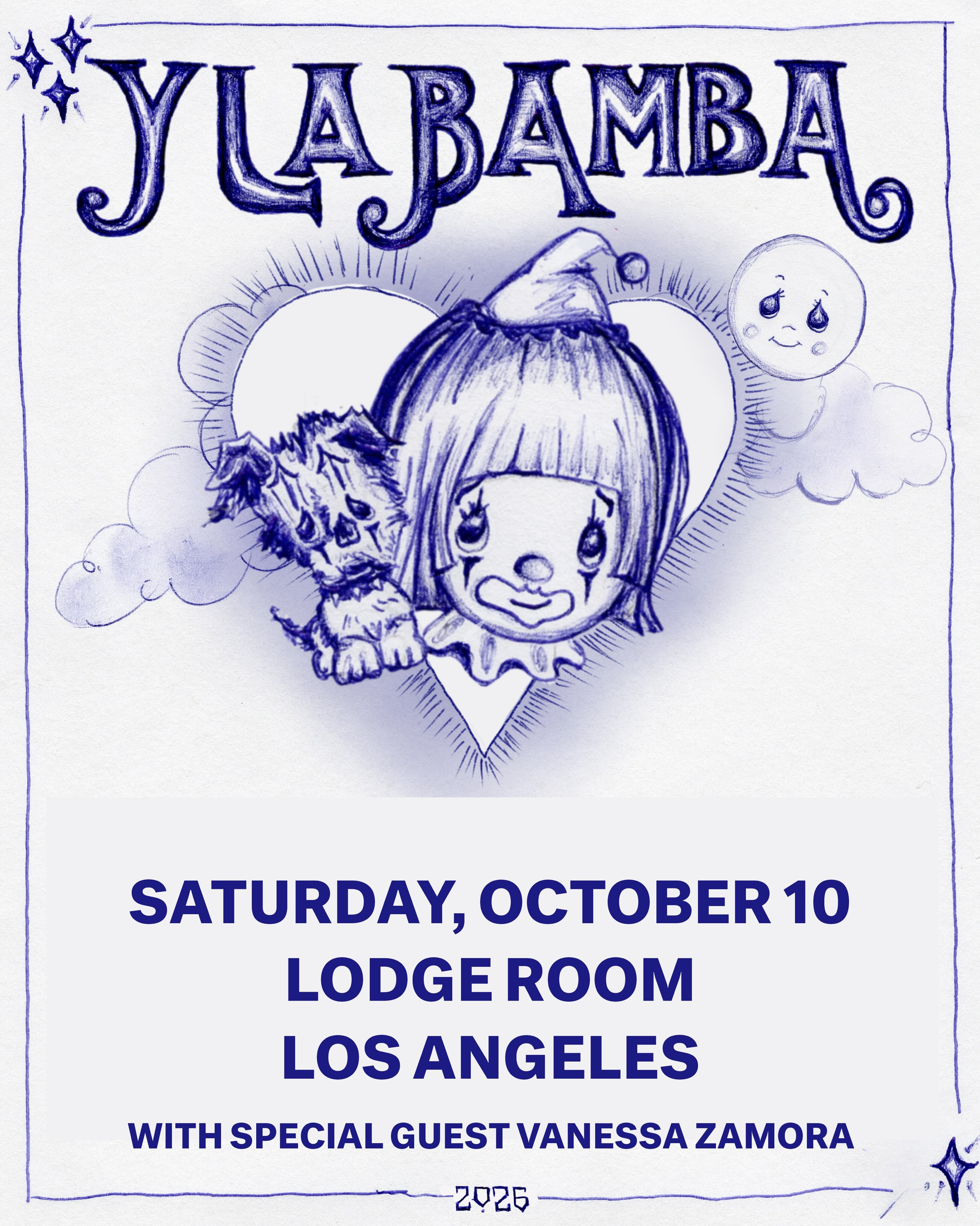 Y La Bamba Ojos De Sol 10th Anniversary Tour flyer