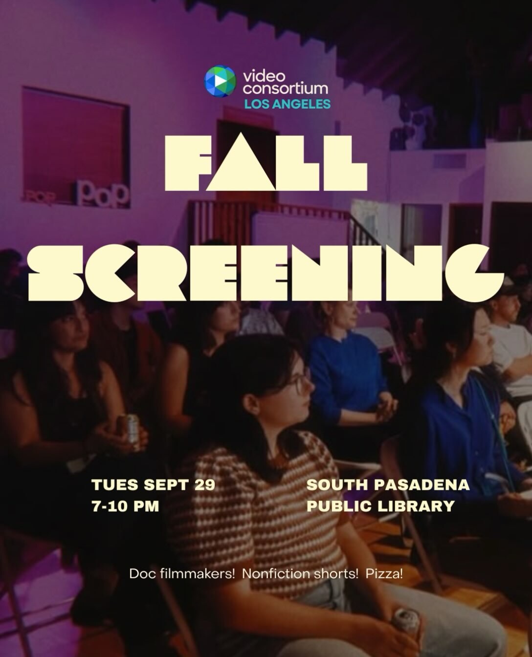 VCLA Fall Screening flyer