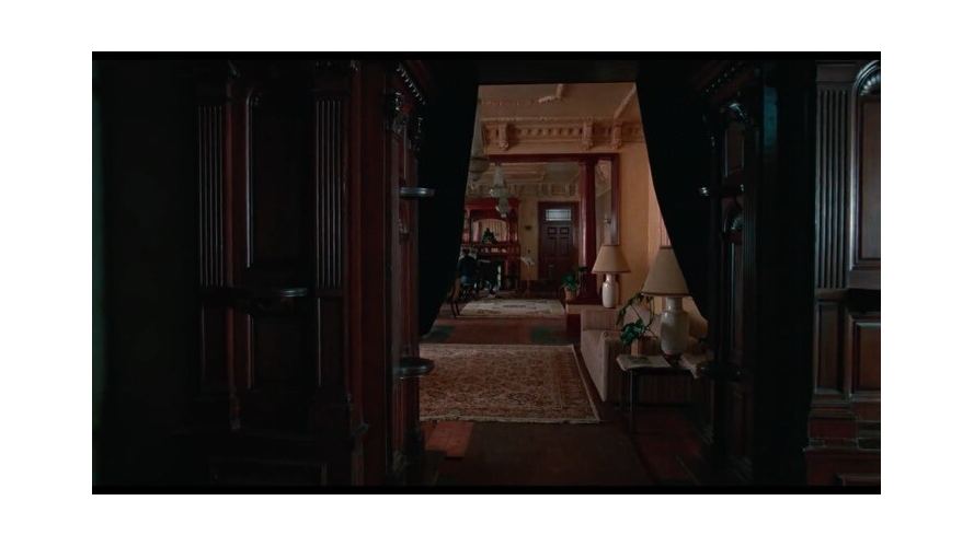A shadowy interior from The Changeling, screening at the Philosophical Research Society on October 9.