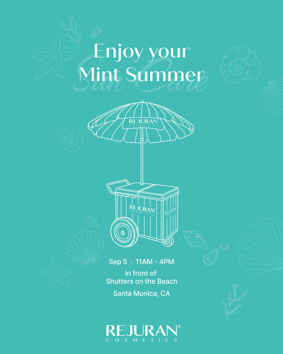 REJURAN Mint Summer flyer