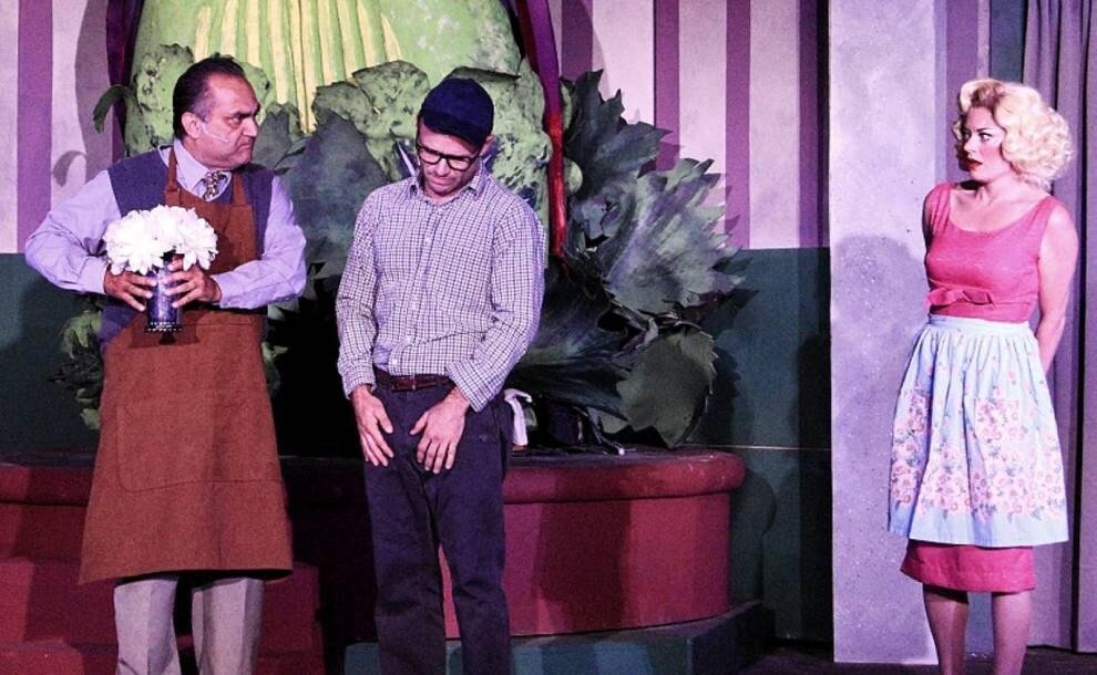 Little Shop of Horrors production scene