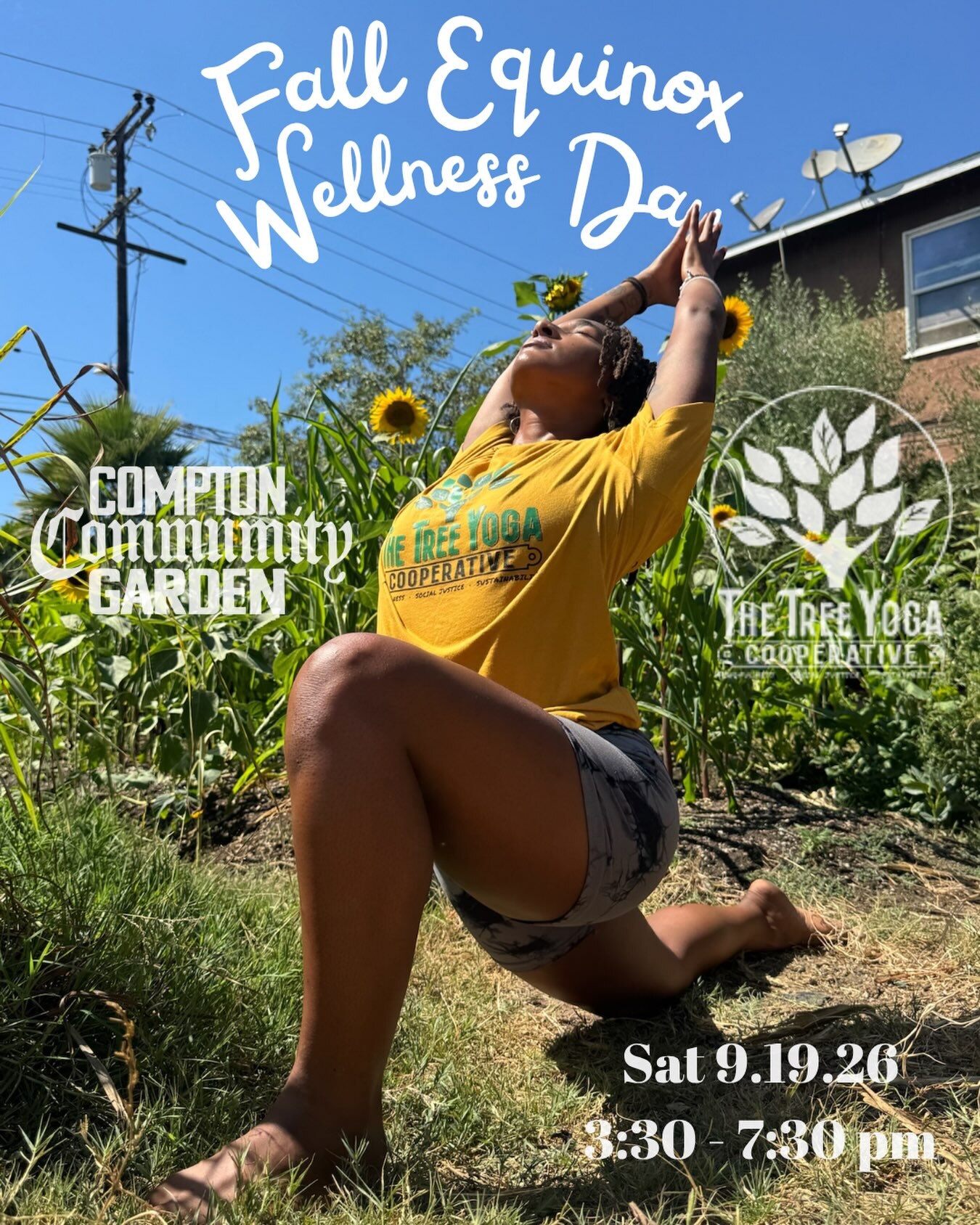 Fall Equinox Wellness Day in the Garden flyer