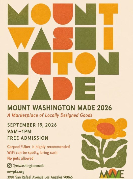 Mount Washington Made marketplace flyer for September 19