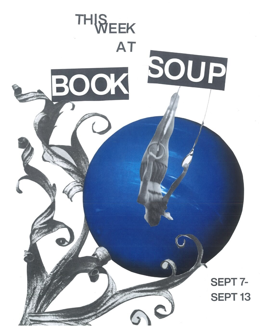 Book Soup September author events flyer